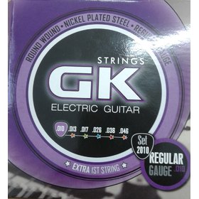 SET .010 REGULAR GAUGE ELECTRIC GUITAR STRINGS