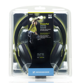 HD 407 POWERFUL STEREO SOUND HEADPHONES BLACK
