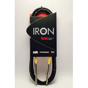 PLUG 1/4-PLUG 1/4 CABLE 6MM 3 MTS IRON POWER CABLES BRONZE CONNECTOR