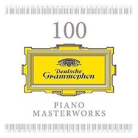 100 PIANO MASTERWORKS / VARIOUS 5 CD BOXED SET USA IMPORT