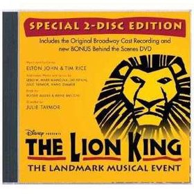 LION KING ON BROADWAY / O.B.C. USA IMPORT