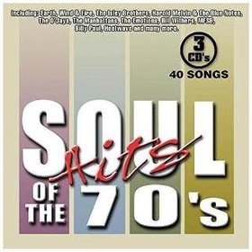 SOUL HITS OF THE 70'S / VARIOUS 3 CD BOXED SET USA IMPORT