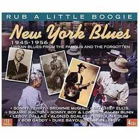 NEW YORK BLUES 1945-1956 RUB A LITTLE BOOGIE / VAR 4 CD BOXED SET USA IMPORT