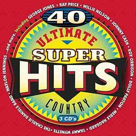 ULTIMATE COUNTRY SUPER HITS / VARIOUS 3 CD BOXED SET USA IMPORT