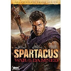SPARTACUS: WAR OF THE DAMNED 3 DVD BOXED SET USA IMPORT