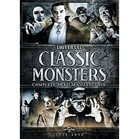 UNIVERSAL CLASSIC MONSTER: COMPLETE 30-FILM COLL 21 DVD BOXED SET WITH BOOK WITH MOVIE CASH USA IMPORT