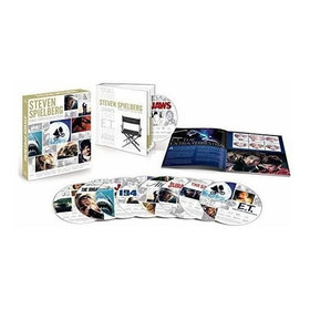 STEVEN SPIELBERG DIRECTOR'S COLLECTION 8 BLURAY BOXED SET EXTENDED EDITION WITH BOOK USA IMPORT