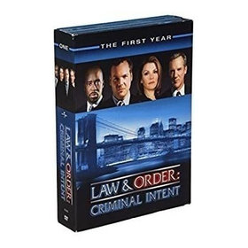 LAW & ORDER: CRIMINAL INTENT - THE FIRST YEAR 6 DVD BOXED SET FULL FRAME DOLBY DUBBED SUBTITLED USA IMPORT