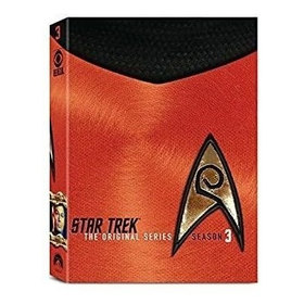 STAR TREK: ORIGINAL SERIES - SEASON THREE 7 DVD BOXED SET FULL FRAME REMASTERED DUBBED REPACKAGED SUBTITLED SENSORMATIC USA IMPORT