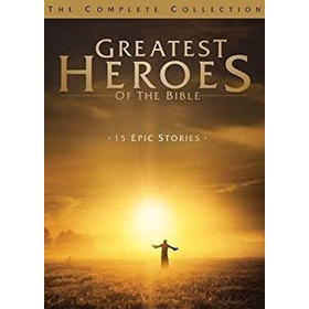 GREATEST HEROES OF THE BIBLE: COMPLETE COLLECTION 4 DVD BOXED SET FULL FRAME SENSORMATIC USA IMPORT