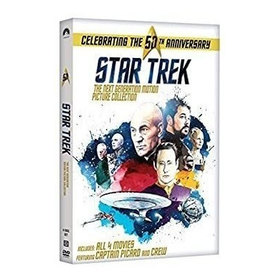 STAR TREK: THE NEXT GENERATION MOTION PICTURE COLL 4 DVD BOXED SET DUBBED REPACKAGED SUBTITLED WIDESCREEN SENSORMATIC USA IMPORT