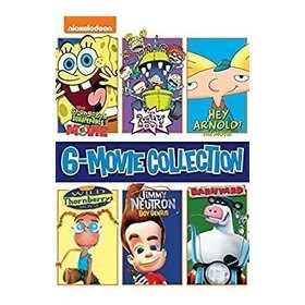 NICKELODEON ANIMATED MOVIES COLLECTION 6 DVD BOXED SET GIFT SET AC-3 DOLBY DUBBED SUBTITLED WIDESCREEN USA IMPORT