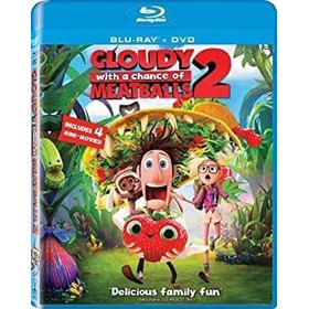 CLOUDY WITH A CHANCE OF MEATBALLS 2 AC-3 DOLBY DUBBED SUBTITLED WIDESCREEN USA IMPORT