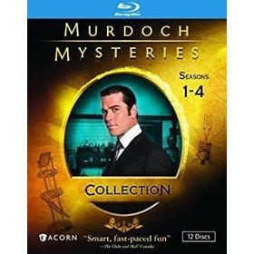 MURDOCH MYSTERIES COLLECTION: SEASONS 1-4 12 BLURAY BOXED SET WIDESCREEN USA IMPORT