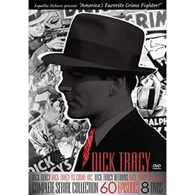 DICK TRACY: COMPLETE SERIAL COLLECTION 8 DVD BLACK & WHITE BOXED SET COLLECTOR'S EDITION DOLBY USA IMPORT
