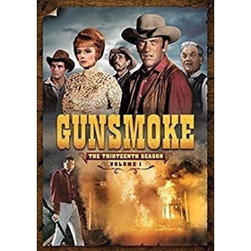 GUNSMOKE: THIRTEENTH SEASON - VOL 1 4 DVD BOXED SET FULL FRAME MONO SOUND USA IMPORT