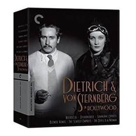 CRITERION COLLECTION: DIETRICH & VON STERNBERG IN 6 BLURAY 4K MASTERING BOXED SET FULL FRAME RESTORED SPECIAL EDITION SUBTITLED USA IMPORT