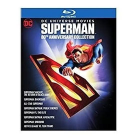 DC UNIVERSE MOVIES SUPERMAN 80TH ANNIVERSARY COLL 8 BLURAY ANNIVERSARY EDITION BOXED SET USA IMPORT