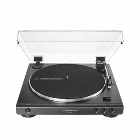 AT-LP60XBT-BK GM FULLY AUTOMATIC WIRELESS BELT-DRIVE TURNTABLE BLACK FRONT
