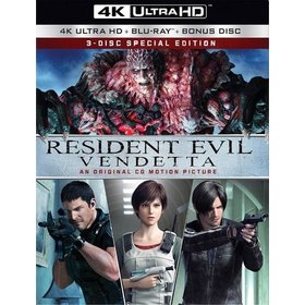 RESIDENT EVIL: VENDETTA UHD 4K MASTERING DUBBED SUBTITLED WIDESCREEN USA IMPORT