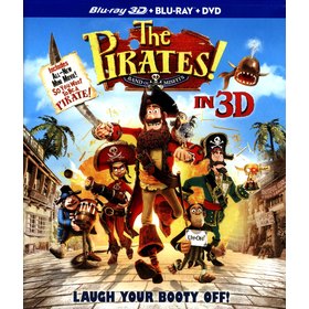 PIRATES BAND OF MISFITS 3D BR AC-3 DOLBY WIDESCREEN USA IMPORT