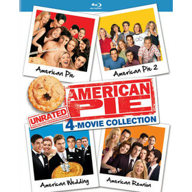 AMERICAN PIE UNRATED 4-MOVIE COLLECTION 4 BLURAY BOXED SET UNRATED VERSION USA IMPORT