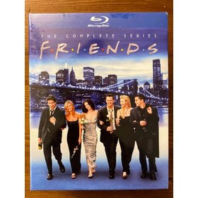 FRIENDS: THE COMPLETE SERIES 21 BLURAY BOXED SET GIFT SET HARDCOVER COLLECTIBLE LENTICULAR COVER PREMIUM PACKAGE REPACKAGED USA IMPORT