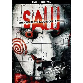 SAW: THE COMPLETE MOVIE COLLECTION 4 DVD BOXED SET AC-3 DOLBY SUBTITLED WIDESCREEN USA IMPORT