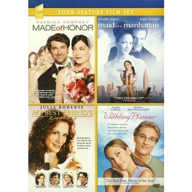 MADE OF HONOR / MAID IN MANHATTAN / MY BEST FRIEND 4 DVD BOXED SET USA IMPORT