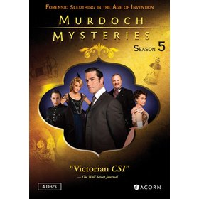 MURDOCH MYSTERIES: SEASON 5 4 DVD BOXED SET DOLBY WIDESCREEN USA IMPORT