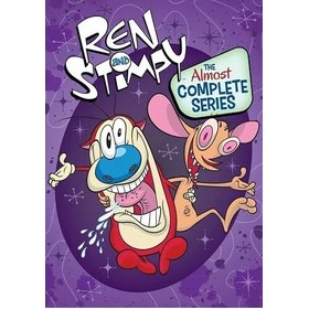 REN & STIMPY: ALMOST COMPLETE COLLECTION 9 DVD BOXED SET FULL FRAME DOLBY USA IMPORT