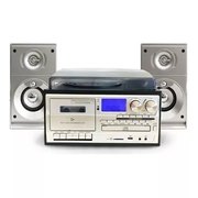 BANDEJA GIRADISCOS COMPACT DISC CASETERA RADIO AM FM USB CARD MEMORY