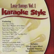 KARAOKE STYLE: LOVE SONGS 1 / VARIOUS USA IMPORT